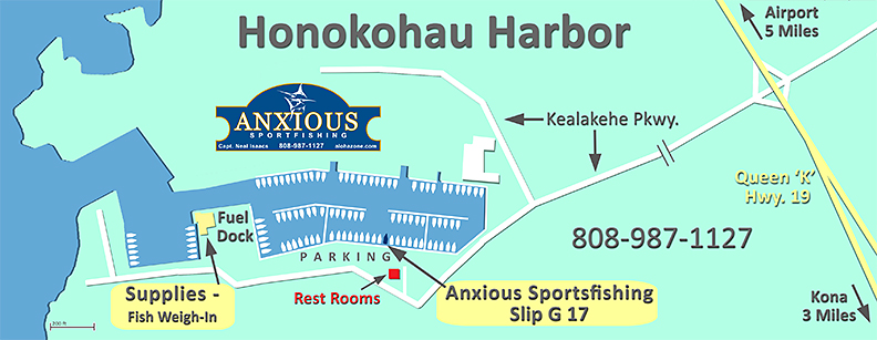 Map-Honokohau Harbor
